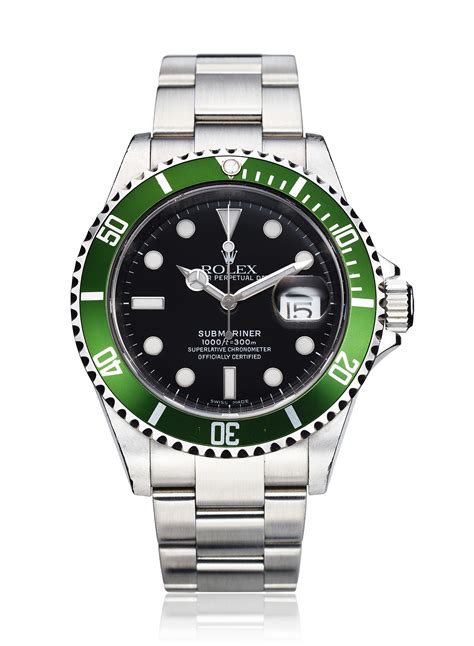 rolex submariner black and green 50th anniversary